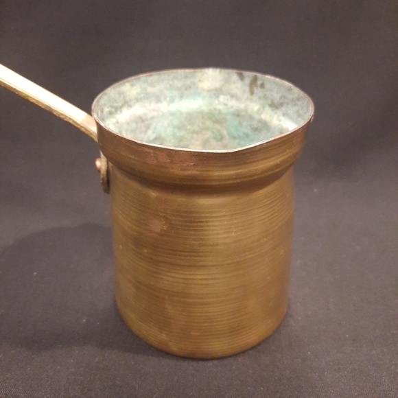 Brass Pot Ladle Dipper w/ Long Handle ~ Hancrafted - Picture 4 of 9